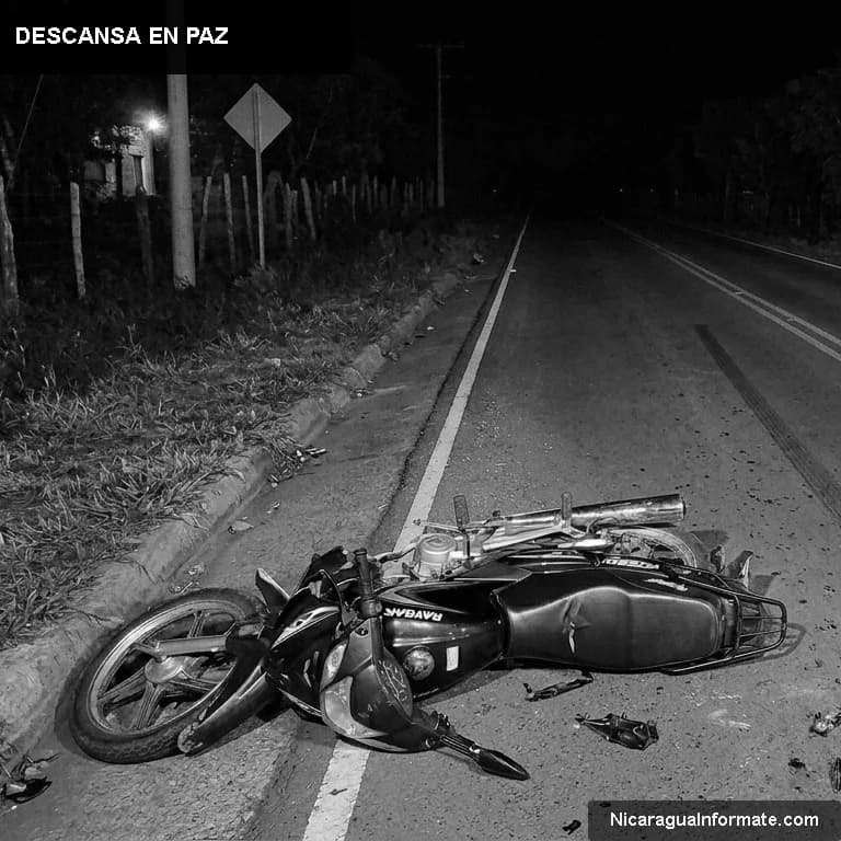 Conductor se fuga tras causar muerte de joven en La Ceiba, León